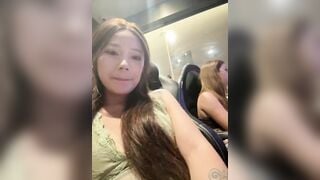 2 gái xinh đi Nét Đêm khuya, Vào WC Bú Lồn nhau thủ dâm Public Live sex lồn rậm vú bự